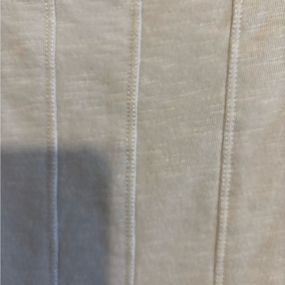 Pilcro Pastel Blue Pleated Crewneck Sweatshirt - Picture 5 of 7